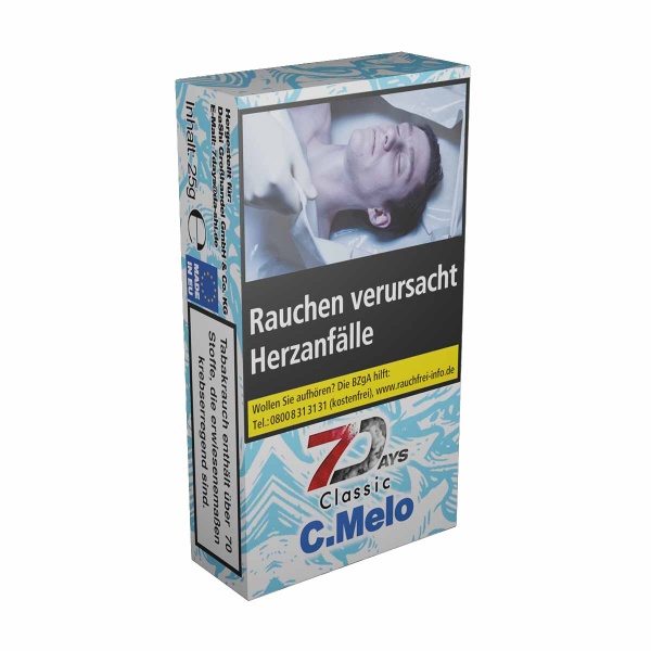 7 Days Classic Tabak 25g - C. Melo (3,90€)