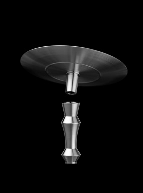 MVP360, ca 36cm, clear with silver ring