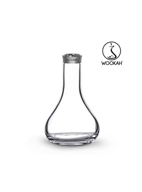Wookah Smooth Vase #QLS - Clear