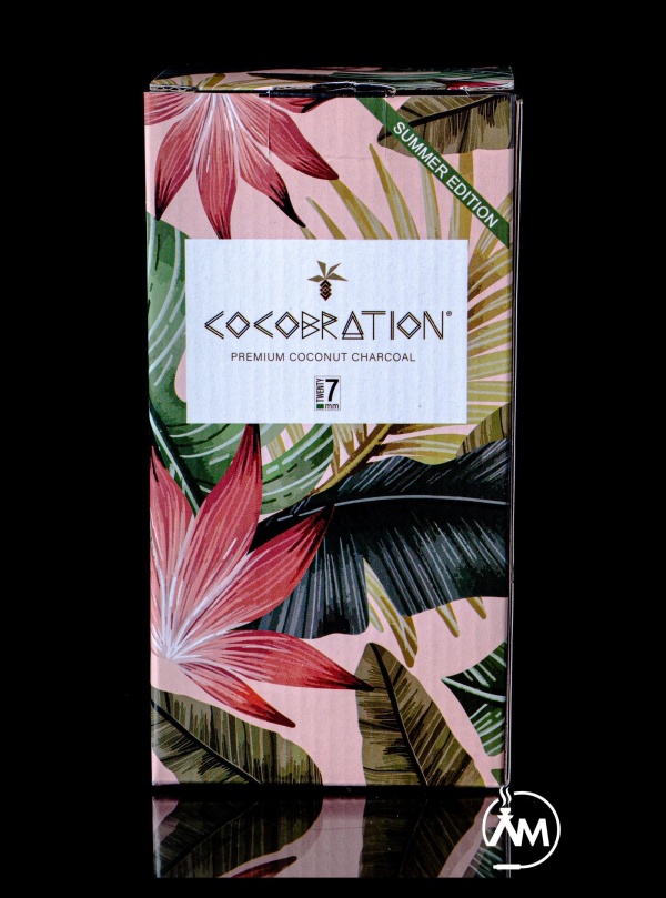 Cocobration Kokosnuss Naturkohle 27mm - 1kg