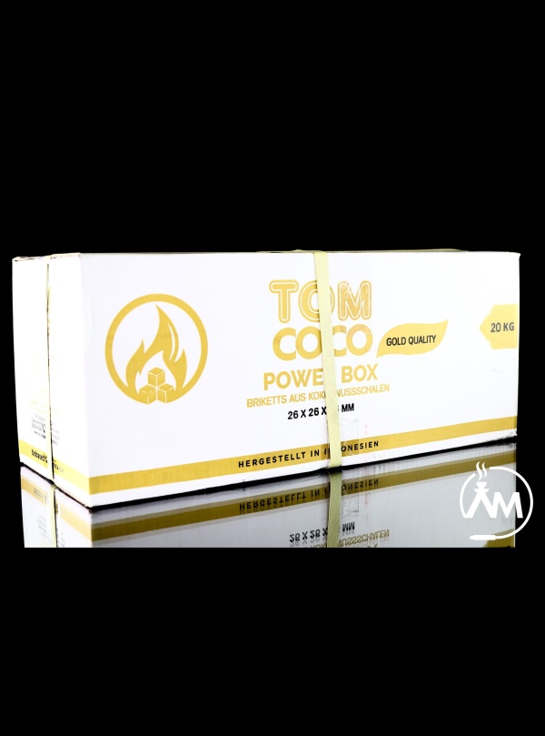 Tom Cococha C26 Kokosnuss Naturkohle 20kg Gastro