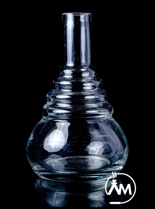 Ersatzglas Flasche Aladin - Gewindelos - Transparent