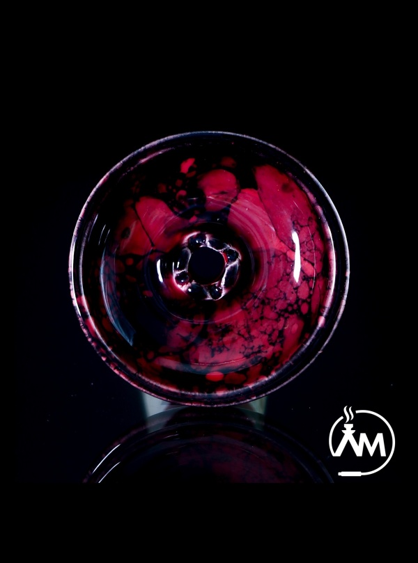 Moon Phunnel - Marble Red Black