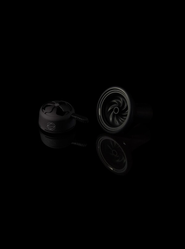 Kaloud Samsaris Niris (Black) Silikonkopf mit Aluminiumeinsatz für Kaloud Lotus I und I+