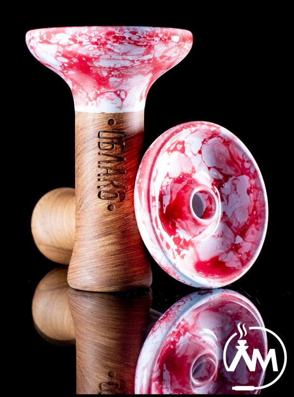 Oblako Phunnel M - Glazed Marble White / Red
