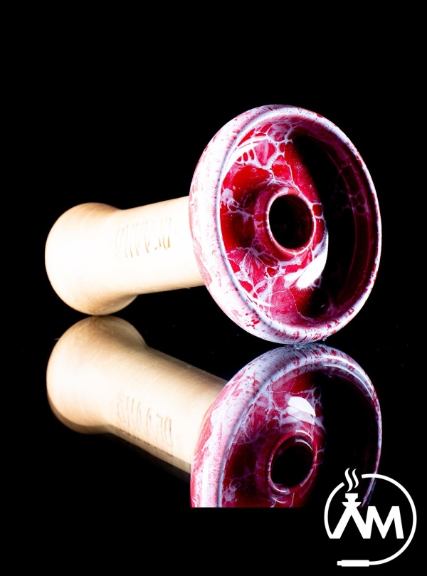 Oblako Phunnel L - Glazed Marble Red / White