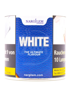 Nargilem Tabak 200g - White