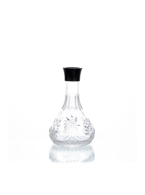 Ersatzglas Flasche Aladin Alux, Admiral - matt black