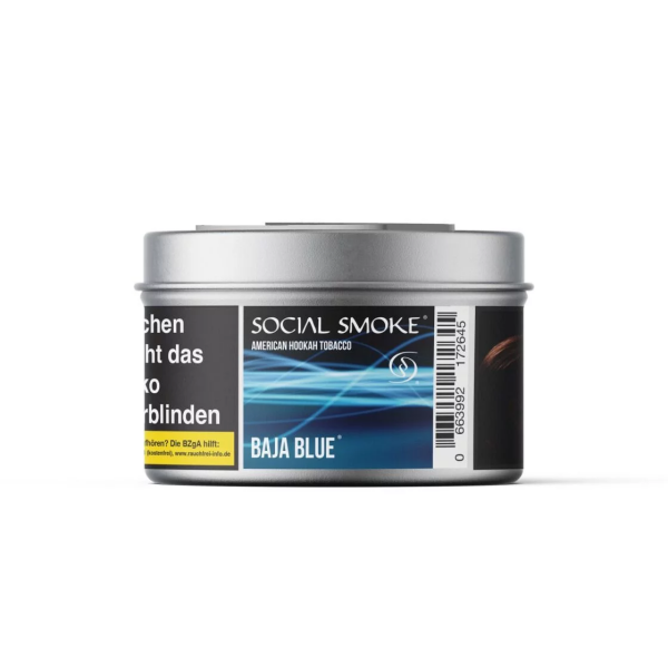 Social Smoke Tabak 200g - Baja Blue