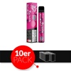 187 Strassenbande - Einweg E-Shisha ca. 600 Züge - Pink Mellow - 20 mg/ml 10er Pack