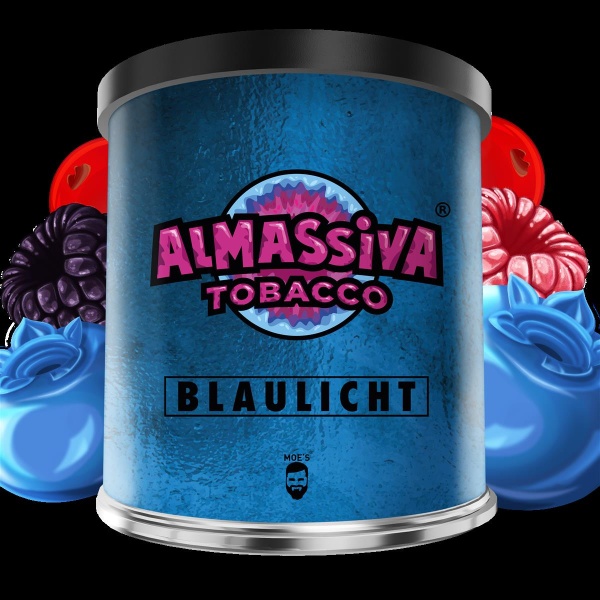 Almassiva Tabak 200g - Blaulicht (24,90€)