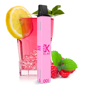 Klik Klak NS20 - Einweg E-Shisha ca. 600 Züge - Raspberry Lemonade - 20 mg/ml