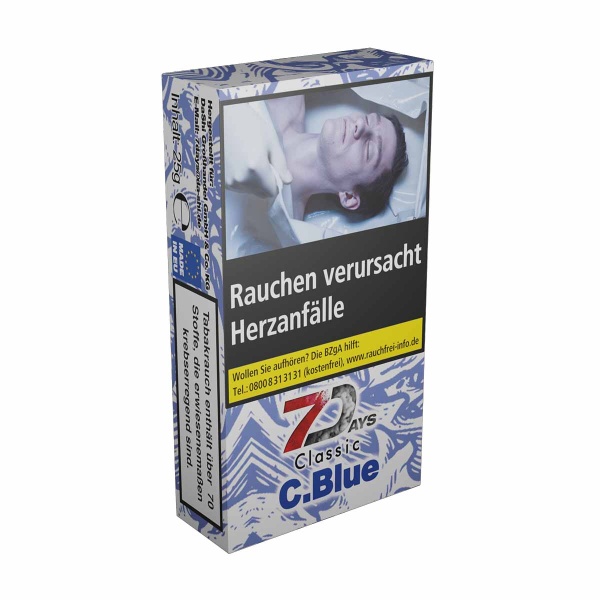 7 Days Classic Tabak 25g - C. Blue (3,70&euro;)