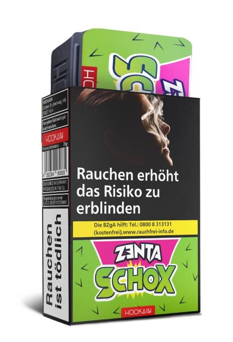 Hookain Tabak 25g - Zenta Schox