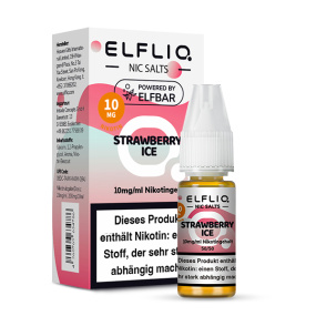 Elfbar Elfliq 10ml 10mg - Strawberry Ice