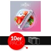SKE Crystal Bar - Einweg E-Shisha ca. 600 Züge - Strawberry Burst - 20 mg/ml 10er Pack