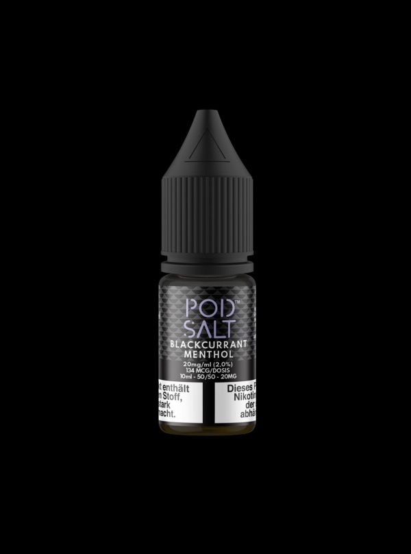 Pod Salt Core Liquid 10ml 20mg - Blackcurrant Menthol