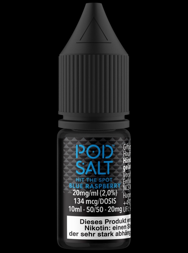 Pod Salt Core Liquid 10ml 20mg - Blue Raspberry