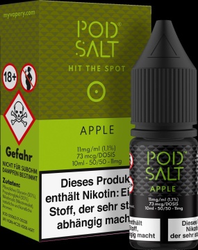 Pod Salt Core Liquid 10ml 11mg - Apple