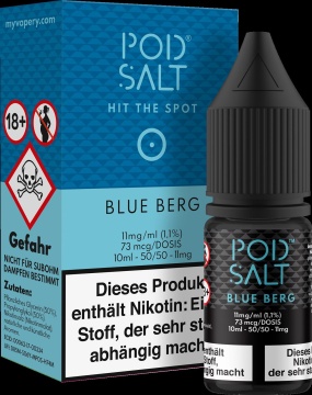 Pod Salt Core Liquid 10ml 11mg - Blue Berg