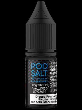 Pod Salt Core Liquid 10ml 11mg - Blue Raspberry