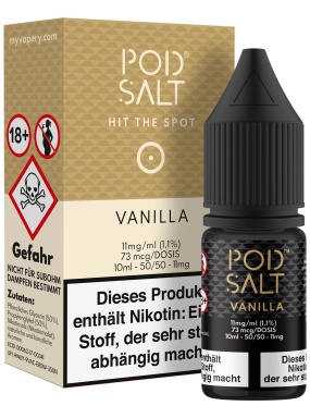 Pod Salt Core Liquid 10ml 11mg - Vanilla