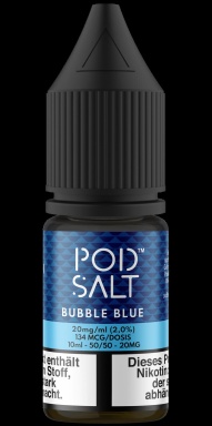 Pod Salt Fusions Liquid 10ml 20mg - Bubble Blue
