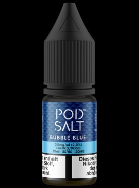 Pod Salt Fusions Liquid 10ml 20mg - Bubble Blue