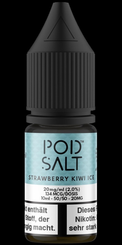 Pod Salt Fusions Liquid 10ml 20mg - Strawberry Kiwi Ice