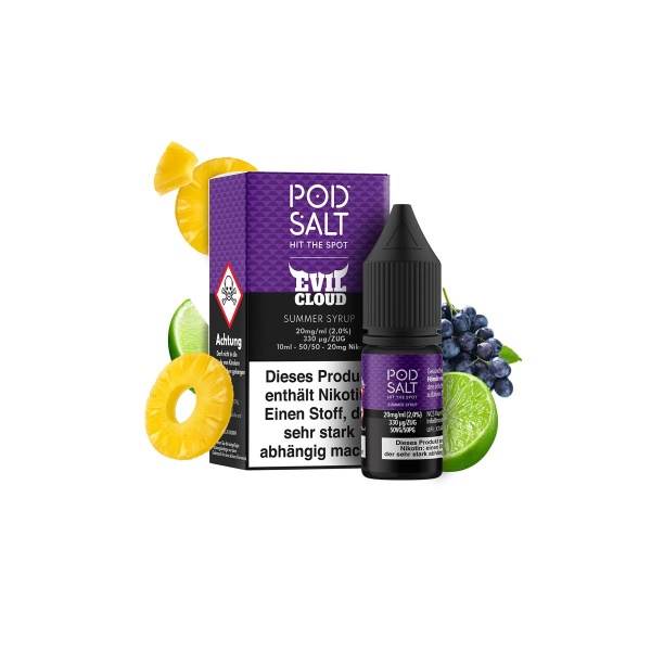 Pod Salt Fusions Liquid 10ml 20mg - Summer Syrup