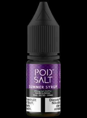 Pod Salt Fusions Liquid 10ml 20mg - Summer Syrup