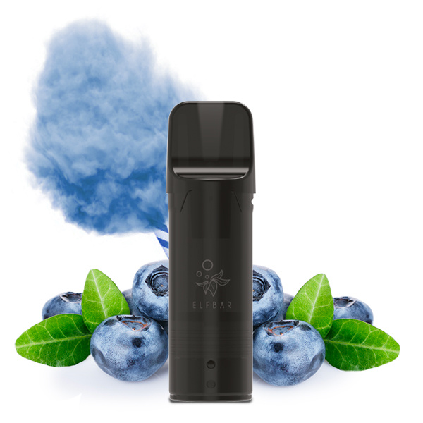 ELFBAR ELFA Liquid Pod 2er Pack (2 x 2ml) 20mg Nikotin - Blueberry Cotton Candy