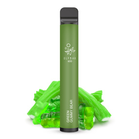 Elfbar - Einweg E-Shisha ca. 600 Züge - Green Gummy Bear - 20 mg/ml 10er Pack