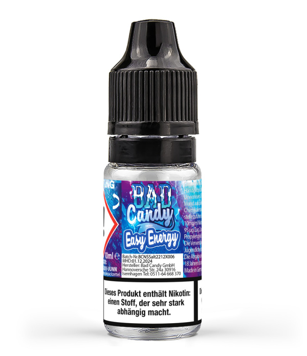 Bad Candy Nikotinsalz Liquid 10ml 10mg - Easy Energy