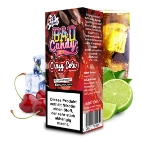 Bad Candy Nikotinsalz Liquid 10ml 20mg - Crazy Cola