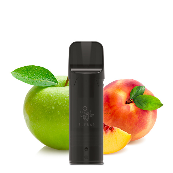 ELFBAR ELFA Liquid Pod 2er Pack (2 x 2ml) 20mg Nikotin - Apple Peach