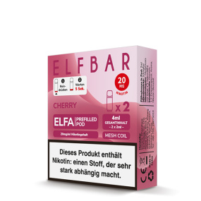 ELFBAR ELFA Liquid Pod 2er Pack (2 x 2ml) 20mg Nikotin - Cherry