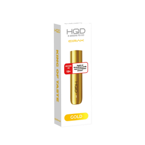 HQD Cirak Basisgerät - Pod-System Einweg E-Shisha - Gold
