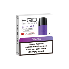 HQD Cirak Liquid Pod 2er Pack (2 x 2ml) 18mg Nikotin -...