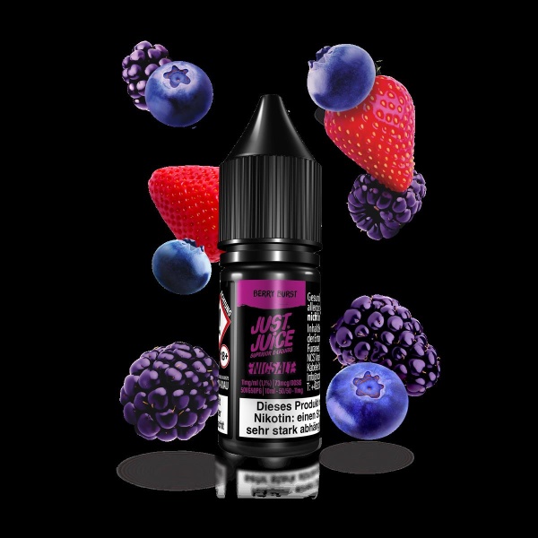 Just Juice Liquid 10ml 11mg - Berry Burst