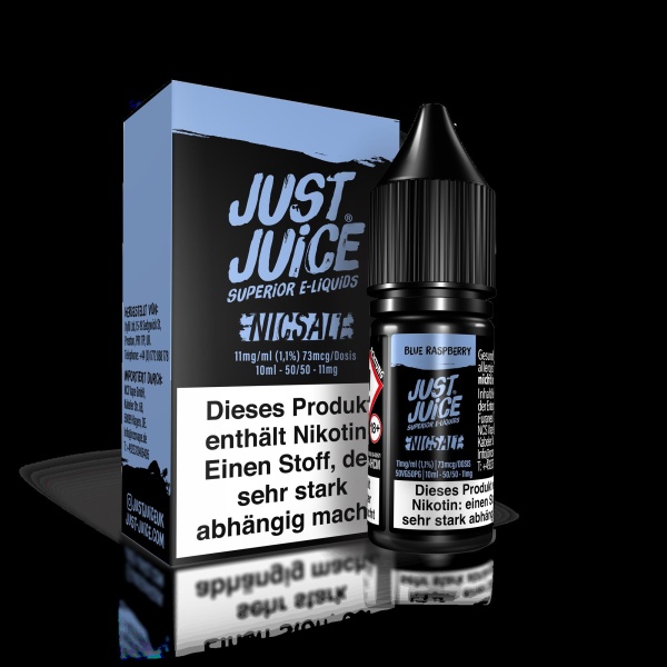 Just Juice Liquid 10ml 11mg - Blue Raspberry