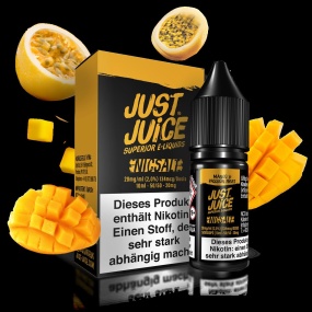 Just Juice Liquid 10ml 20mg - Mango & Passionfruit