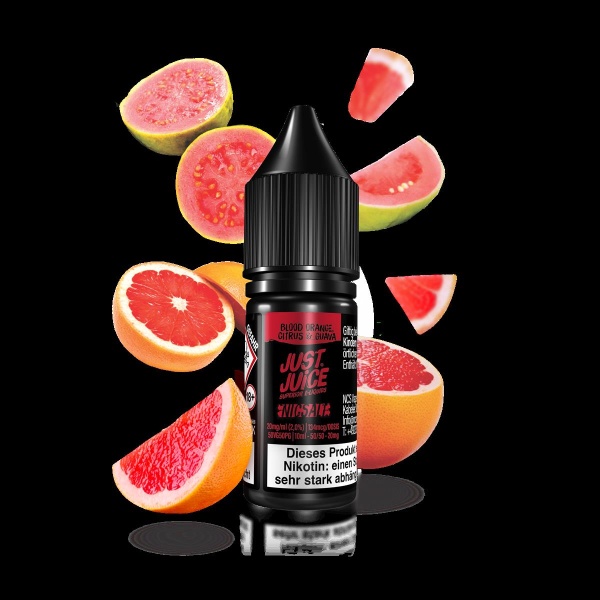 Just Juice Liquid 10ml 20mg - Blood Orange, Citrus & Guava