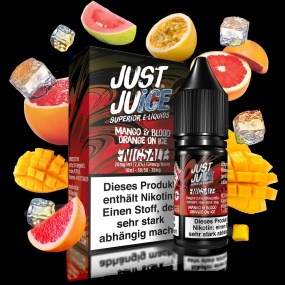 Just Juice Liquid 10ml 20mg - Fusion Mango & Blood Orange...