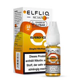 Elfbar Elfliq 10ml 10mg - Elfstorm Ice