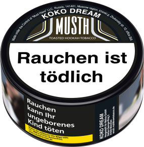 MUSTH Tabak 25g - Koko Dream (5,90€)