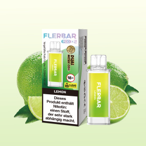 Flerbar Liquid Pod 2er Pack (2 x 2ml) 20mg Nikotin - Lemon