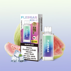 Flerbar Liquid Pod 2er Pack (2 x 2ml) 20mg Nikotin - Guava Ice