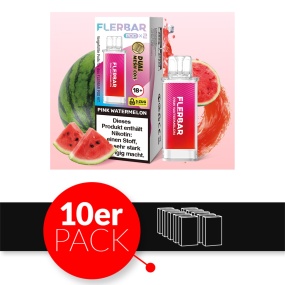 Flerbar Liquid Pod 2er Pack (2 x 2ml) 20mg Nikotin - Pink...