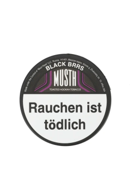 MUSTH Tabak 25g - Black Brrs